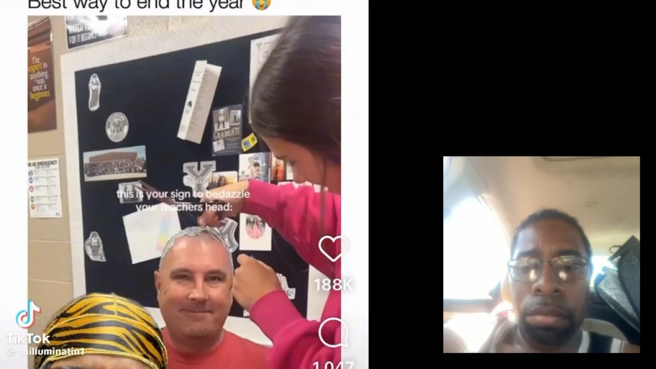 The teacher who was fired because of students unbraided his hair