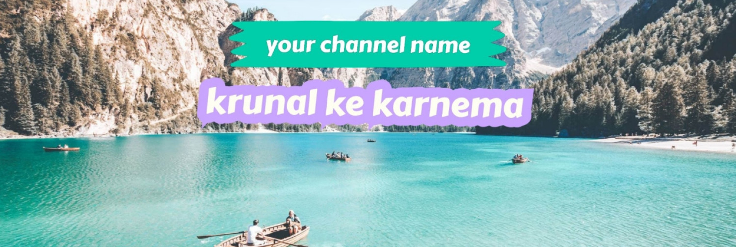 Fanbase banner for @krunal