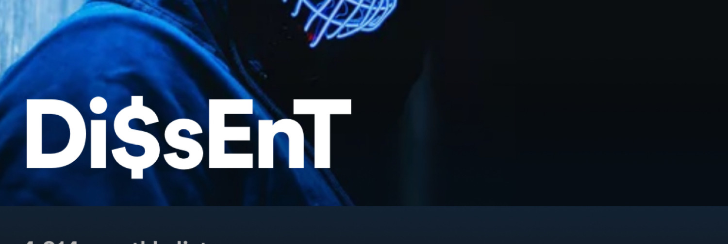 Fanbase banner for @dissent